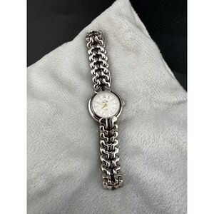 Jean Balin Watch Japan Movt Water Resistant‎ Silver Tone NEEDS BATTERY